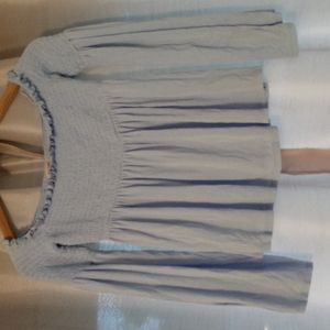 2/$15 Sale! Old navy girl blue shirt. XS.